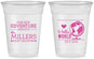 Custom Baby Shower 16 oz Soft Sided Clear Cups - Hello World | 90013