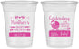 Custom Baby Shower 16 oz Soft Sided Clear Cups - Little Lady On The Way | 90023
