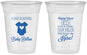 Custom Baby Shower 16 oz Soft Sided Clear Cups - Baby Is Brewing | 90041