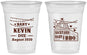 Custom Baby Shower 16 oz Soft Sided Clear Cups - Baby And Bbq | 90101