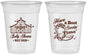 Custom Baby Shower 16 oz Soft Sided Clear Cups - Farm Country | 90107