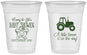 Custom Baby Shower 16 oz Soft Sided Clear Cups - Little Farmer | 90108