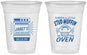 Custom Baby Shower 16 oz Soft Sided Clear Cups - Stud Muffin | 90182