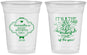 Custom Baby Shower 16 oz Soft Sided Clear Cups - Christmas | 90190