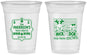 Custom Baby Shower 16 oz Soft Sided Clear Cups - Christmas Gender Reveal | 90194