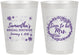 Personalized Bridal Shower 8 oz Frosted Cups - Soon To Be Mrs | 100004