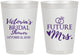 Personalized Bridal Shower 8 oz Frosted Cups - Future Mrs | 100012
