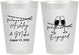 Personalized Engagement 8 oz Frosted Cups - Engaged | 10007