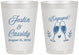Personalized Engagement 8 oz Frosted Cups - Engaged | 10013