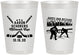 Personalized Bar Mitzvah 8 oz Frosted Cups - 13th Birthday Hockey | 110007