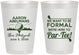 Personalized Bar Mitzvah 8 oz Frosted Cups - 13th Birthday Golf | 110010