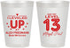 Personalized Bar Mitzvah 8 oz Frosted Cups - 13th Birthday Video Game | 110014