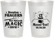 Personalized Bar Mitzvah 8 oz Frosted Cups - 13th Birthday Magic | 110016