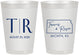 Personalized Wedding 8 oz Frosted Cups - Kansas | 115