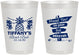 Personalized Bat Mitzvah 8 oz Frosted Cups - 12th Birthday Beach | 120005