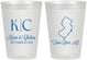 Personalized Wedding 8 oz Frosted Cups - New Jersey | 129