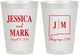 Personalized Wedding 8 oz Frosted Cups - New Mexico | 130