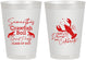Personalized Graduation 8 oz Frosted Cups - Class Of 2027 Crawfish Boil | 130002