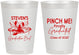 Personalized Graduation 8 oz Frosted Cups - Class Of 2027 Crawfish Boil | 130004