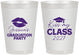 Personalized Graduation 8 oz Frosted Cups - Class Of 2027 Kiss My Class | 130041
