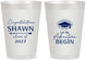 Personalized Graduation 8 oz Frosted Cups - Class Of 2027 Adventure Begin | 130048