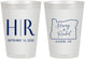 Personalized Wedding 8 oz Frosted Cups - Oregon | 136
