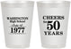 Personalized Class Reunion 8 oz Frosted Cups - Class Of 1977 50 Year | 140004
