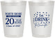Personalized Class Reunion 8 oz Frosted Cups - Class Of 2007 20 Year | 140006