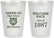 Personalized Class Reunion 8 oz Frosted Cups - Class Of 1987 40 Year | 140013
