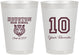 Personalized Class Reunion 8 oz Frosted Cups - Class Of 2017 10 Year | 140015