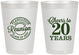 Personalized Class Reunion 8 oz Frosted Cups - Class Of 2007 20 Year | 140021