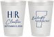 Personalized Wedding 8 oz Frosted Cups - Vermont | 144
