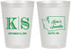 Personalized Wedding 8 oz Frosted Cups - Washington | 146
