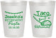 Personalized Retirement 8 oz Frosted Cups - Taco Bout A Retirement | 150002