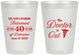 Personalized Retirement 8 oz Frosted Cups - Doctor | 150017