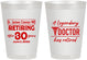Personalized Retirement 8 oz Frosted Cups - Doctor | 150018