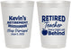 Personalized Retirement 8 oz Frosted Cups - Teacher | 150022