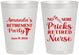Personalized Retirement 8 oz Frosted Cups - Nurse | 150027