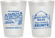 Personalized Family Reunion 8 oz Frosted Cups - Beach Reunite | 160011