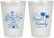 Personalized Family Reunion 8 oz Frosted Cups - Beach Family Repeat | 160014