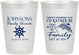 Personalized Family Reunion 8 oz Frosted Cups - Cruise Nautical | 160024