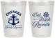 Personalized Family Reunion 8 oz Frosted Cups - Cruise Anchor | 160028