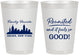Personalized Family Reunion 8 oz Frosted Cups - New York | 160039