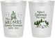 Personalized Family Reunion 8 oz Frosted Cups - Camping | 160045