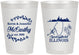 Personalized Wedding 8 oz Frosted Cups - Illinois | 162