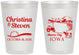 Personalized Wedding 8 oz Frosted Cups - Iowa | 164