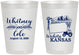 Personalized Wedding 8 oz Frosted Cups - Kansas | 165