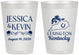 Personalized Wedding 8 oz Frosted Cups - Kentucky | 166