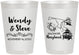 Personalized Wedding 8 oz Frosted Cups - Maryland | 169