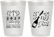 Personalized New Years 8 oz Frosted Cups - 2027 Pop Fizz Drink | 170009